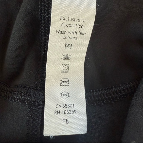 LuluLemon Black High-Waisted Leggings - Picture 7 of 8